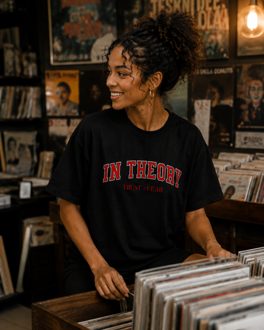 Trust > Fear Graphic T-Shirt | Motivational Streetwear Tee | Premium Oversized Mindset ShirtEssential Cotton T-Shirt