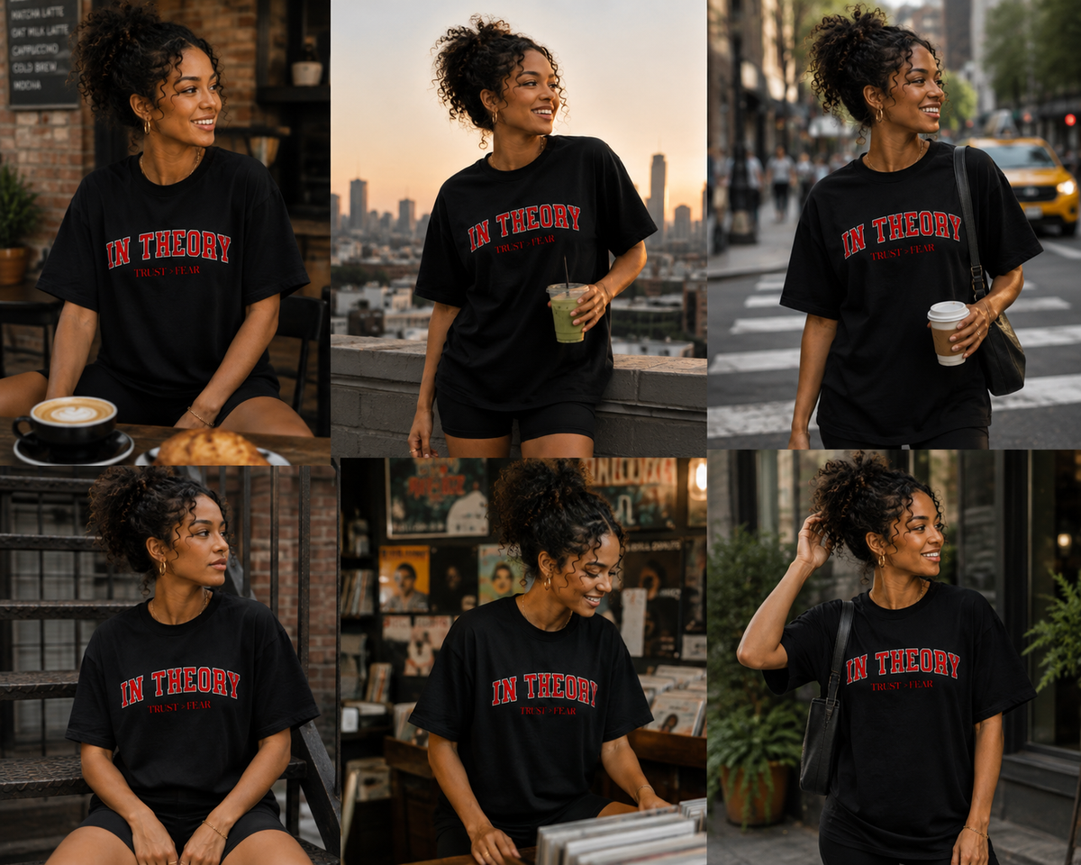 Trust > Fear Graphic T-Shirt | Motivational Streetwear Tee | Premium Oversized Mindset ShirtEssential Cotton T-Shirt