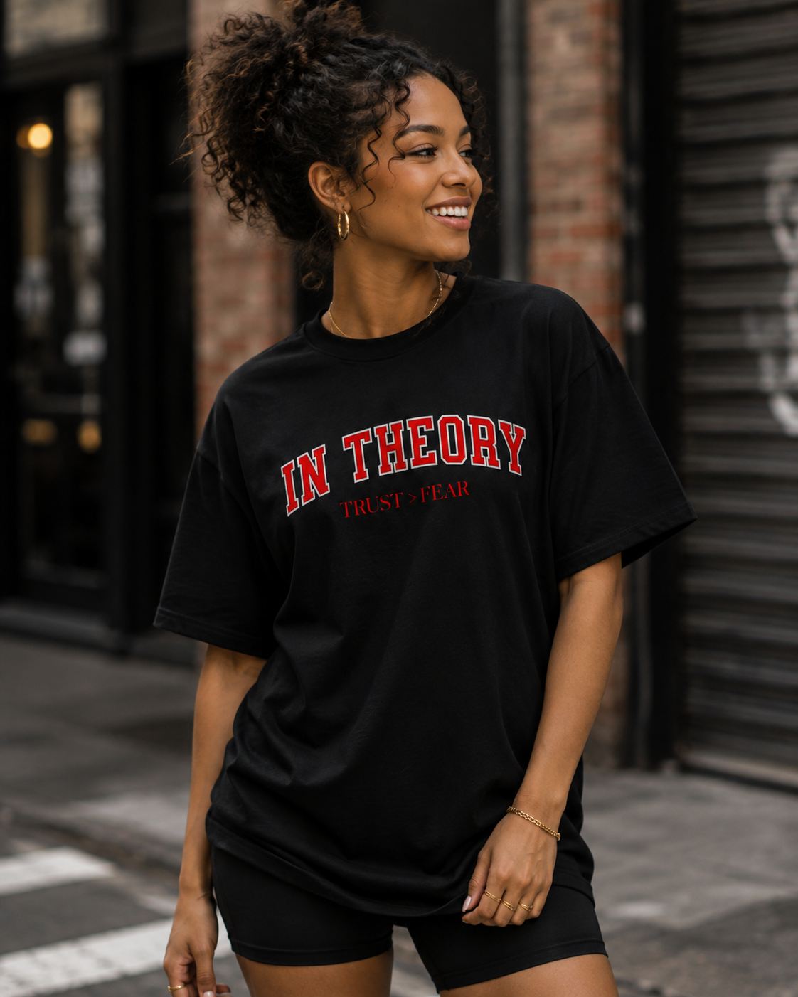 Trust > Fear Graphic T-Shirt | Motivational Streetwear Tee | Premium Oversized Mindset ShirtEssential Cotton T-Shirt