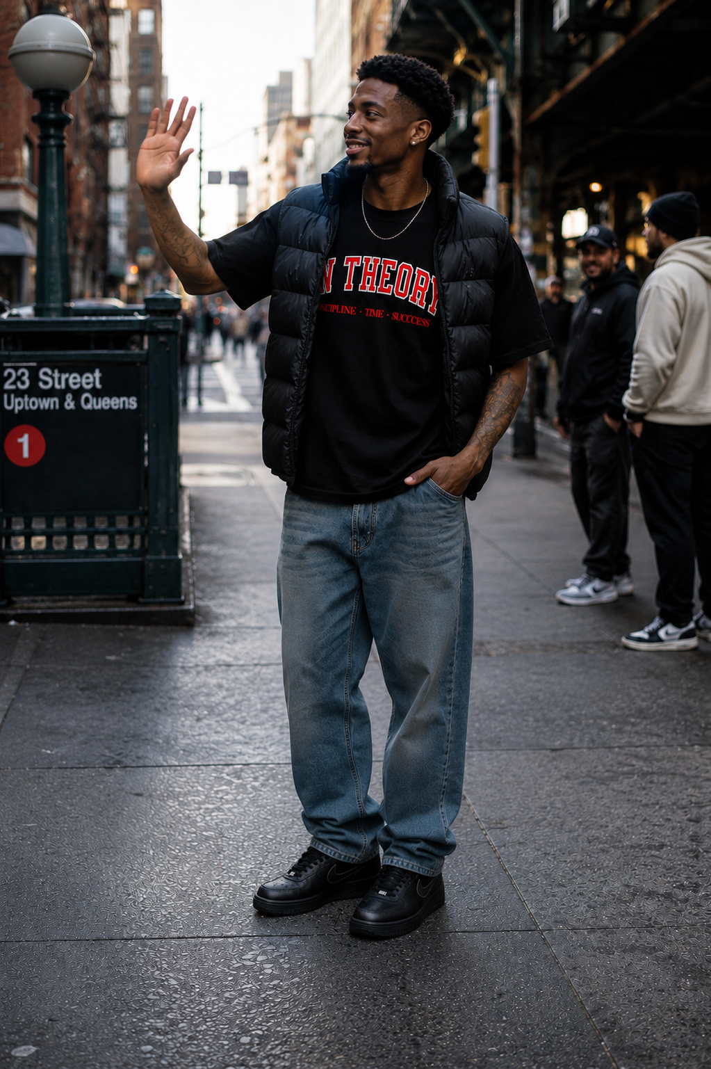 Discipline + Time = Success Graphic T-Shirt | Motivational Streetwear Tee | Oversized Heavyweight Urban Fashionsential Cotton T-Shirt