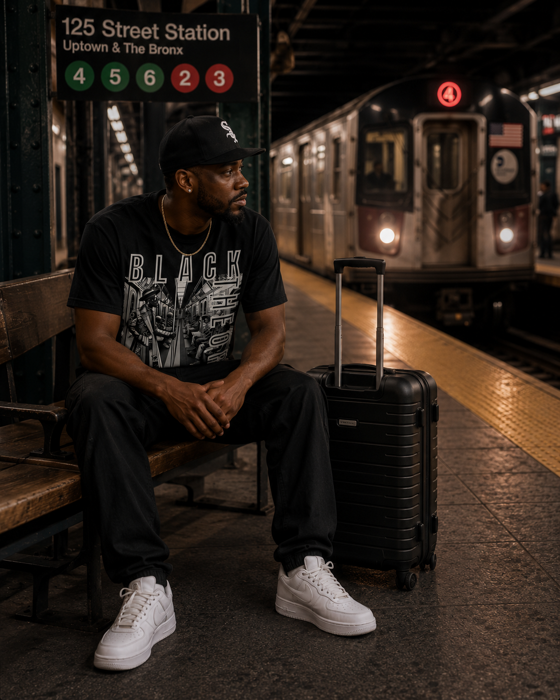 BLACK THEORY Legacy in Motion Unisex Oversized Cotton T-Shirt