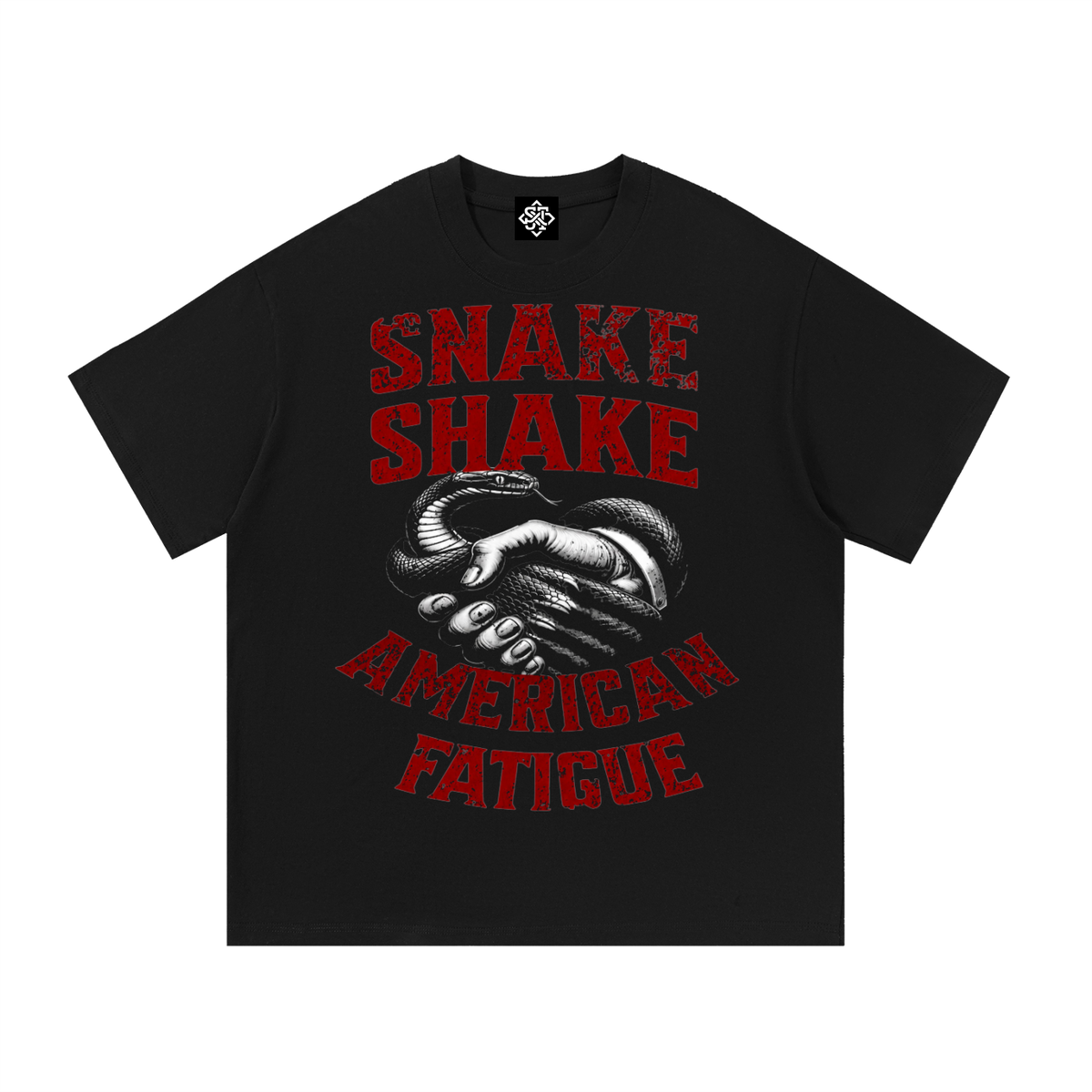 Snake Shake Cotton T-Shirt