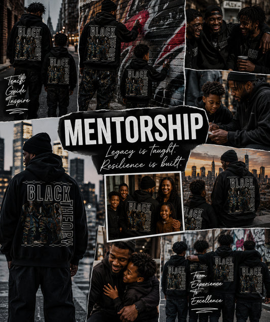 Mentorship Matters Oversized HoodieFleeced Boxy Hoodie