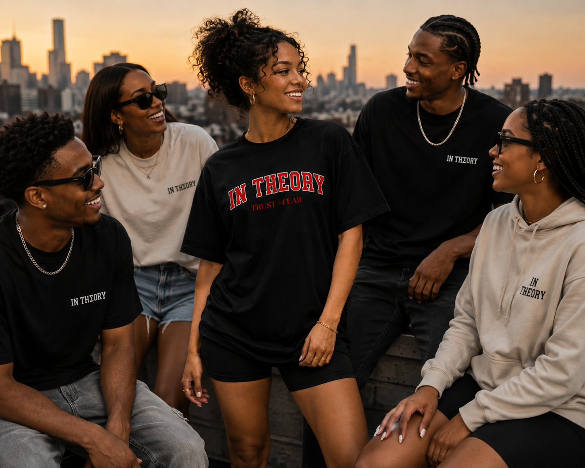 Trust > Fear Graphic T-Shirt | Motivational Streetwear Tee | Premium Oversized Mindset ShirtEssential Cotton T-Shirt