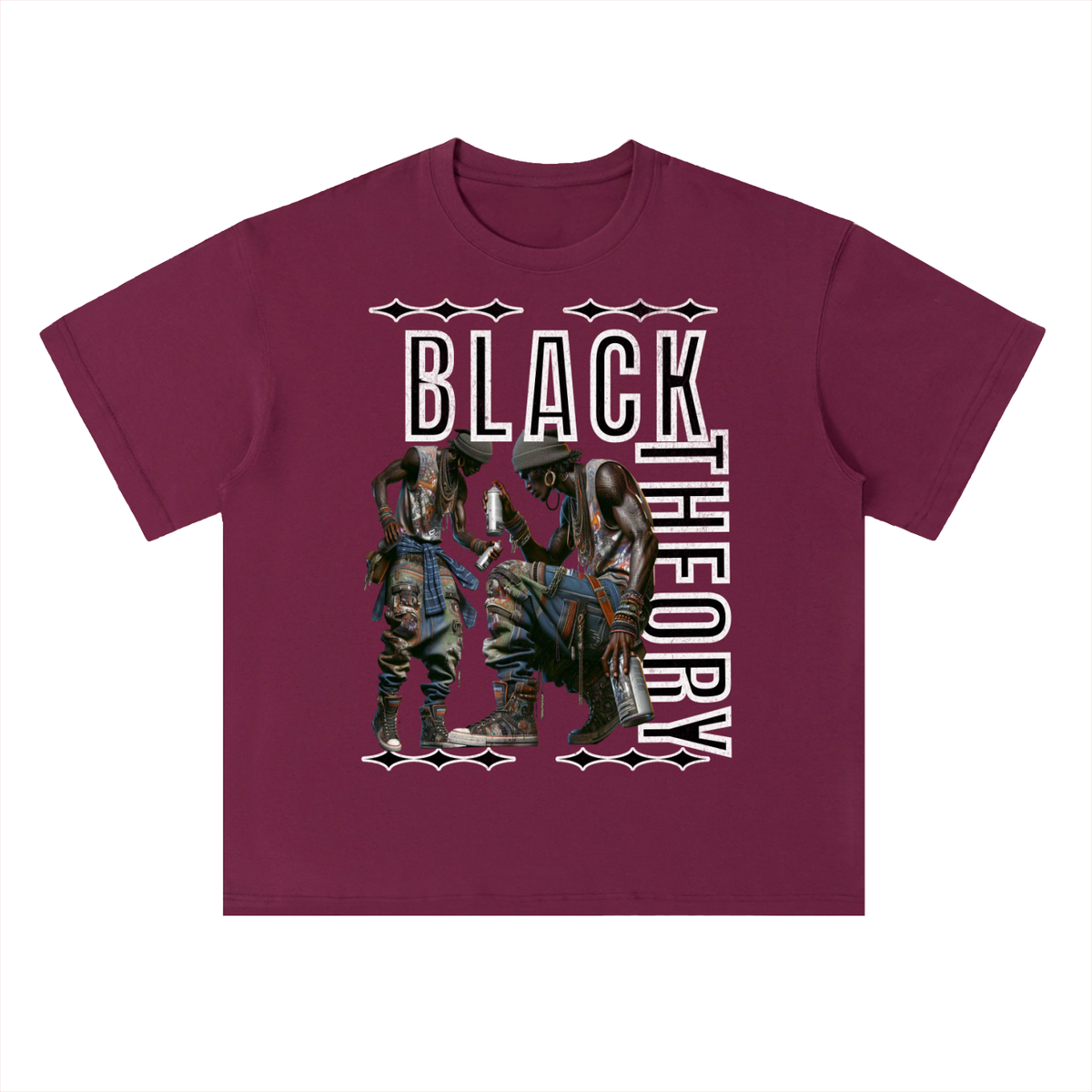 Black Theory Heavyweight Drop Shoulder Cotton T-Shirt