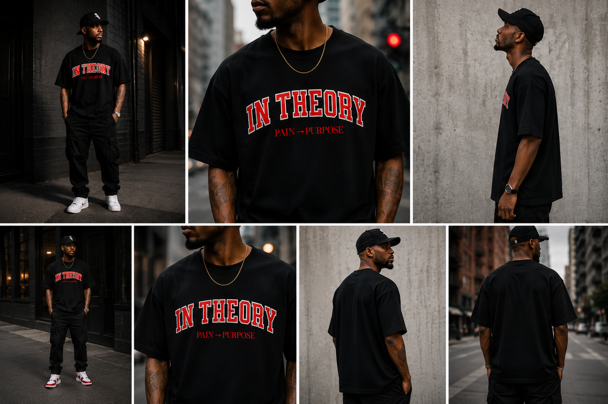 Pain to Purpose Essential Cotton T-Shirt