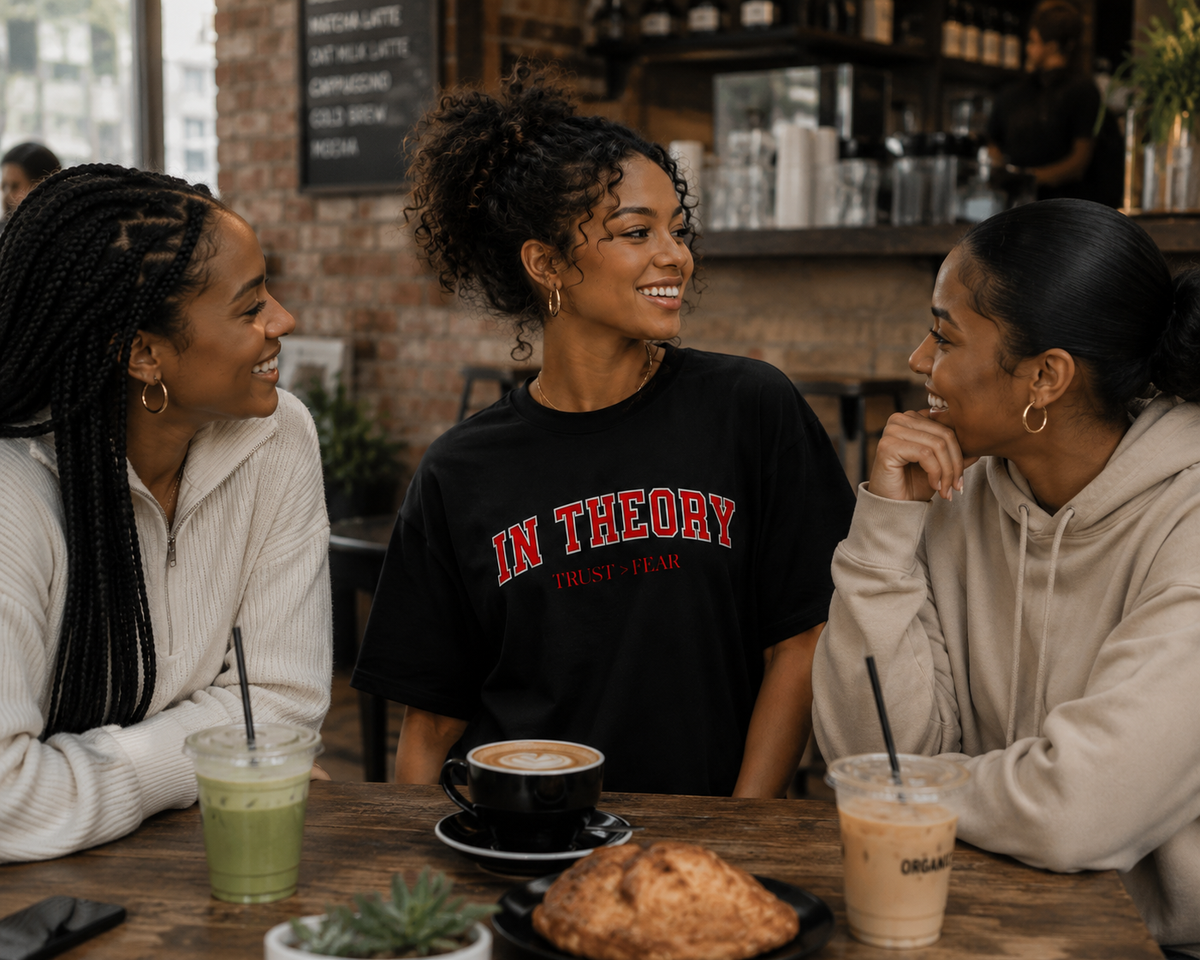 Trust > Fear Graphic T-Shirt | Motivational Streetwear Tee | Premium Oversized Mindset ShirtEssential Cotton T-Shirt